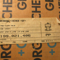 George Fischer 199.021.406 Pneumatically Actuated Diaphragm Valve 31098