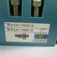 MAC Valves, Inc Solenoid Valve MV-A1C-A111-PM-501JG w/PME-501DAAG