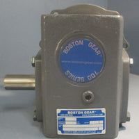 Boston Gear F718-50-B5-J Gear Reducer 50:1 Ratio 0.44 Input HP 7/8" Shaft Dia