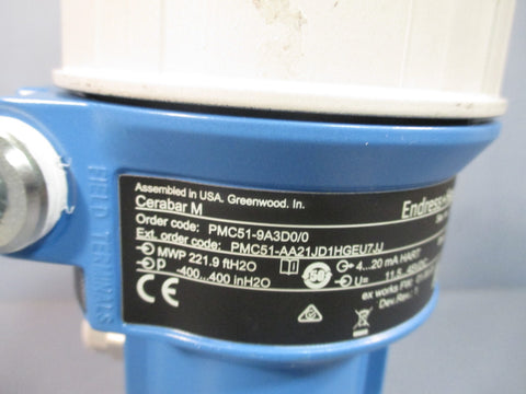 Endress+Hauser Level Pressure Transmitter PMC51AA21JD1HGEU7JJ PMC519A3D0/0