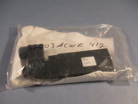 SHARPE S2003ACWR412 Solenoid Valve 3/2 Way, 120 VAC w/Coil 7019-9AA