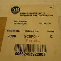 Allen-Bradley Fiber Optic Cable 195591-Q02 Ser. C NEW LOT OF TWO
