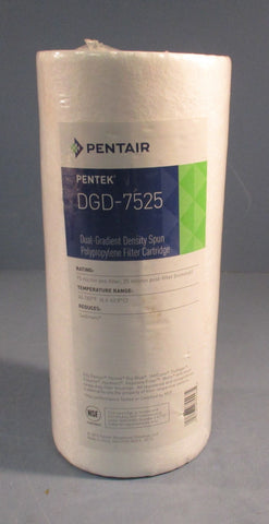 Pentair Pentek DGD 7525 Dual Gradient Polypropylene Filter Cartridge Lot of 2