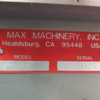 Max Machinery Flow Transmitter Model 213180 w/Accessories See Description