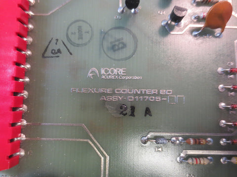 Acurex Corporation Icore ASSY D1770521A Flexure Counter