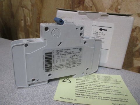 Allen Bradley Circuit Breaker 30amp 240vac 48vdc Ser. A 1489A1D300