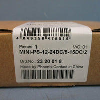 Phoenix Contact MINIPS/1224DC/515DC/2 V/C:01 PrimarySwitched Converter NEW