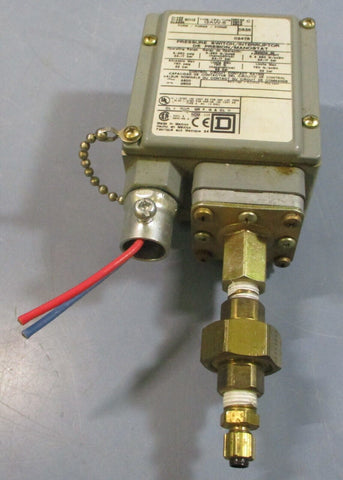 Square D 9012 GAW-6 Ser C Pressure Switch/ Interruptor 5-250psig 750psig Max