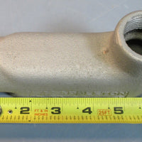 Appleton LB37 Bottom L Ported 1" Conduit Body FM7 NWOB