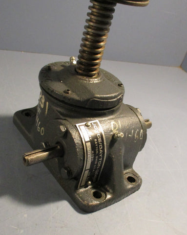Joyce/Dayton RWJT122-7 Machine Screw Jack Lift 1/2 Shaft Diameter