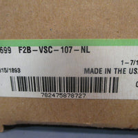DODGE 2 BOLT FLANGE BEARING 17/16" 051699 F2BVSC107NL