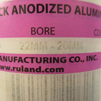 Ruland MDCS57-22-20-A Single Disc Coupling 22mm-20mm Bore Anodized Aluminum