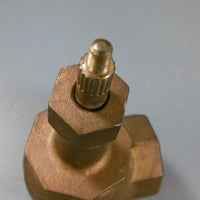 Used NIBCO T301 W Globe Valve 11/2" Angle Valve 1986 No Handle