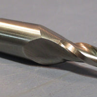 Weldon 3° Tapered End Mills T34S2 1/8" DIA 3/8" SHK 3/4" LOC USA