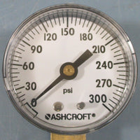 Lot of 2 Ashcroft Dresser 20W1005PH 02L 300#, 2" Face Pressure Gauge 300 PSI New