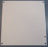 Hoffman A10P10 White Steel Panel 8-7/8" W x 8-3/4" L x 3/32" THK (Lot of 2) 5483