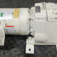 US Motors CBN3252SB340.0MT140 Ser 3000 Gearmotor Emerson E190A Reducer