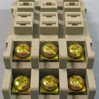 (Lot of 6) Cutler Hammer D5PA2 Relay Socket 300V 15A