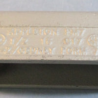 Appleton FM7 Conduit Body C17 0Z/Gedney Form 7 53/8"L  3/4" Bore (Lot of 4)