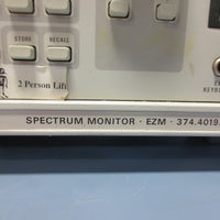 R&S Rohde & Schwarz EZM Spectrum Monitor ver 2.17/2.04 w/ Opt EZM B2 & PCK Cable