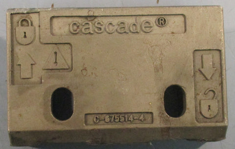 Cascade C6755144 Lower Hook Quick Disconnect C675514 41/2" Length
