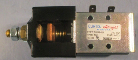 Curtis / Albright SW180/4 Contactor Assembly 110613-002 24V CO