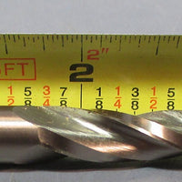 Weldon 1.5° Tapered End Mills T1X-8L-2 1/4" DIA 3/8" SHK 2-1/4" LOC USA