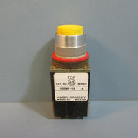 AllenBradley 800MRB9 Ser. A Yellow Push Button