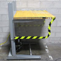 Unidex 500 Lb Lift Table Bench 36 x 351/2" Top, 2745" Adjustable Height
