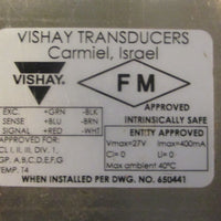 Vishay Transducers Single Point Load Cell Model 1130 7.5 Kg