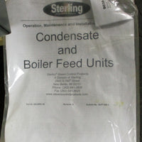 Sterling Sterlco 4128-GDA Condensate Pump 1/3HP 1PH 20PSI Max Dis. 115V