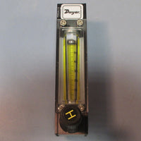 Dwyer Flowmeter Flow Meter "H" Dial 65mm Used