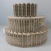 New Adjustable Conveyor Belt 60' X 3-3/8" Flat Top