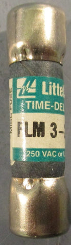 Littelfuse FLM 32/10 Time Delay Fuse 250 VAC 3.2A Lot of 8 FLM32/10