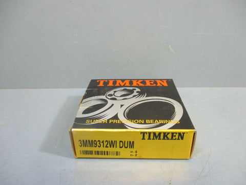 Timken 3MM9312WIDUM Super Precision Bearing d5 D2 NEW