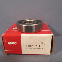 Lot of Two MRC Radial/Deep Groove Ball Bearing R8ZZST