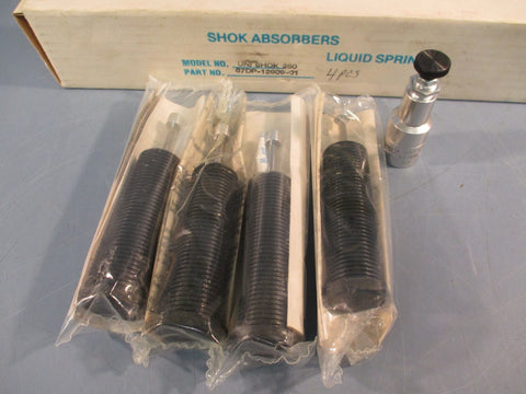 Taylor Devices inc 67DP1290901 Uni Shok 250 Shock Absorber 4 Pcs In Box