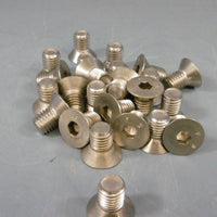 Lot of 24 Machine Screw Counter Sunk Flat Socket 1" 3/8 HEX 5/8 DIA