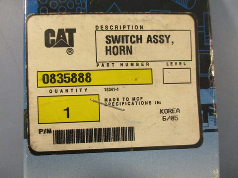 CAT 0835888 Horn Switch Assembly 15/8" Inside Dia 25/8" Outside Dia