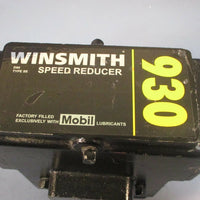 Winsmith 930MDN 50 L 143TC Gear Reducer 930MDNS42000FT 50:1 Ratio, 1.3 HP In