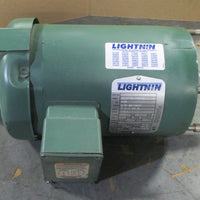 Lightnin Baldor 35S7050084G1 1/3 HP, 3 PH, 1725 RPM, 56C Frame Mixer Motor Used