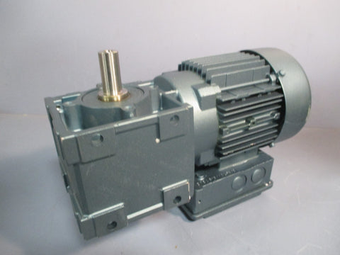 SewEurodrive Gear Motor 0.5HP 3PH 230/460VAC 2/1A 60Hz W30DT71D4