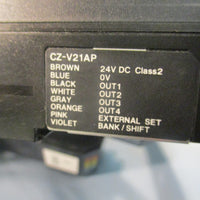 Keyence CZV21AP/CZH35S Sensor Amplifier/Fiber Optic Reflective Sensor Lot of 3
