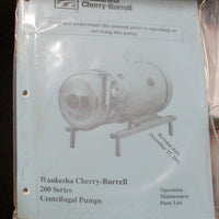 Waukesha CherryBurrell 2085 Centrifugal Pump w/ Baldor JMWDM3710T Motor