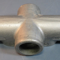 Crouse Hinds X57 Cross Ported 1-1/2" Conduit Body NWOB