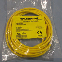 Turck PKG 4M2.5PSW 4M Mini QD Electrical Cable U01071 125V 2A 4Pin Connector