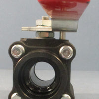 Flowserve 11/2 4446TSW R2 Ball Valve Series 44 11/2" 1000PSI Max 400Deg F Max