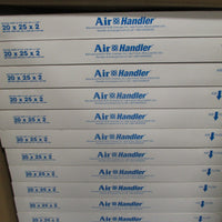 Box of 12 Air Handler 20" X 25" X 2" HC Pleated Merv 8 Filter 6B930