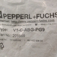 Pepperl + Fuchs V1GABGPG9 Female Connector 208869 Lot of 3