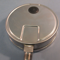 WIKA Pressure Gauge 0100psi 6" Dial 316 SS Lwr Mount 232.50.6" 1/2"NPT 4213971